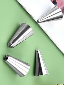 7pcs Stainless Steel Piping Nozzle Set - Silver - View 5