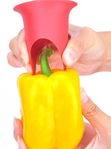 2pcs Random Color Vegetable Corer - Multicolor - View 3