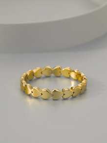 Nhẫn trang trí trái tim - Vàng - Xem 2