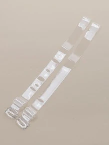 1pair Clear Shoes Strap - Clear - View 3