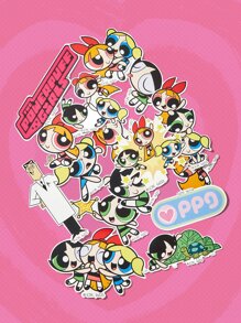 The Powerpuff Girls | ROMWE Miếng dán bảo vệ máy tính xách tay - Nhiều màu - Xem 2