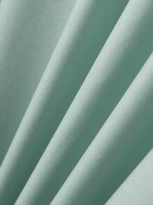 Manfinity RSRT 男士植物圖案襯衫不帶T恤 - 薄荷綠 - 查看 4