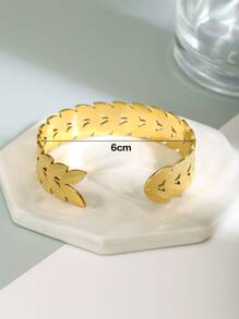 vòng tay thiết kế lá - Vàng - Xem 4