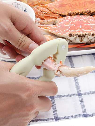 1入組隨機色堅果夾螃蟹剝殼器