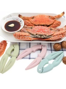 1入組隨機色堅果夾螃蟹剝殼器 - 彩色 - 查看 2