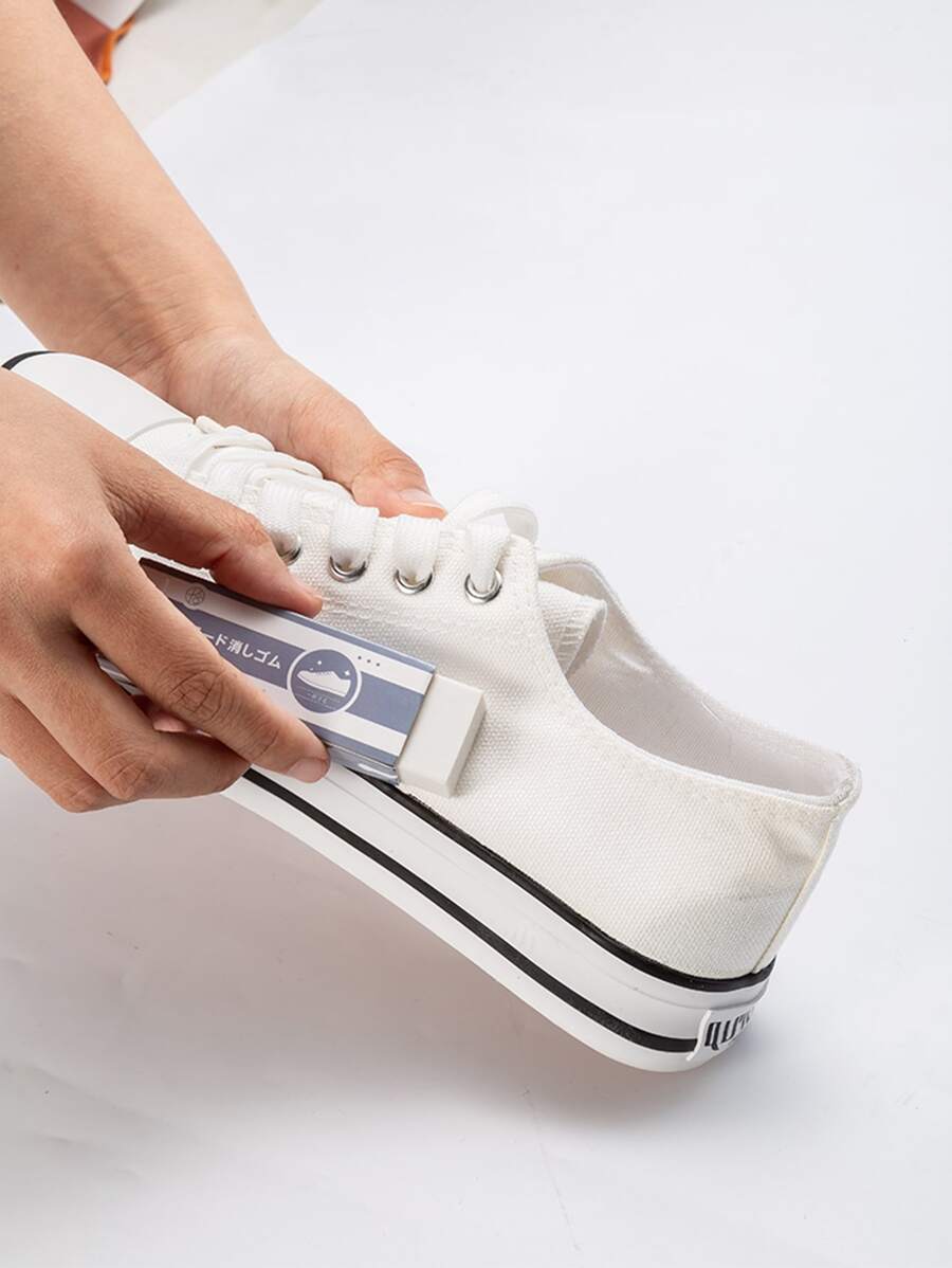 1 cục tẩy vệ sinh giày di động, cục tẩy giày trắng đơn giản cho hộ gia đình - Xám - Xem 1