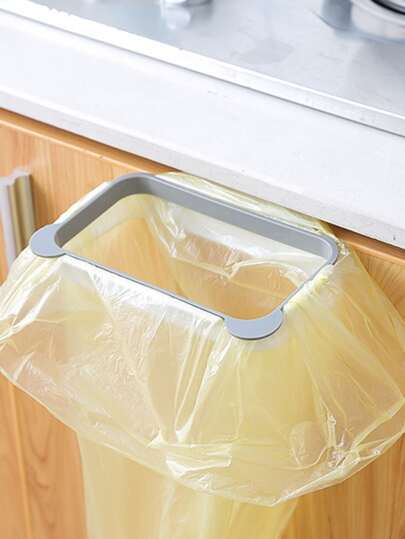 1peça Suporte para saco de lixo de cozinha sem pregos aleatórios
