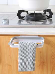 1pc Random Nail Free Kitchen Garbage Bag Holder - Multicolor - View 2