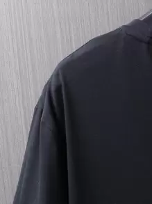 Manfinity Homme 男士字母圖案T恤