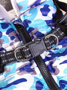 1入組迷彩印花寵物夾克 - 彩色 - 查看 8