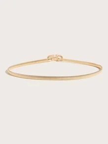 派对水钻装饰细腰带 万圣节 夏季，学校 秋季，秋季，万圣节 - 金色 - 查看 3