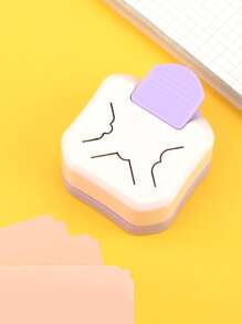 1pc Color Block Corner Rounder