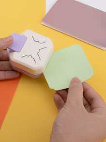 1pc Color Block Corner Rounder