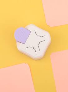 1pc Color Block Corner Rounder