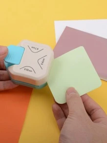 1/2 Pcs Round Corner Hole Punch, Minimalist & Practical Multi-Function,Back To School,School Supplies - Multicolor - View 5