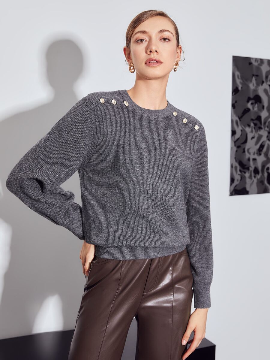 MOTF PREMIUM 100% WOOL RAGLAN SLEEVE JUMPER