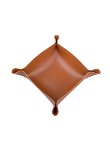 1入組素色桌面儲物籃 - 棕色 - 查看 1