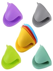 1pc Random Color Anti-scalding Finger Clip - Multicolor - View 1