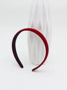 極簡實心髮箍 休閒款 - 紅色 - 查看 1
