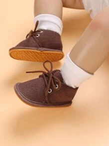 Bebé Botas con cordón delantero - Marrón - Ver 3