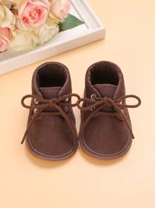 Bebé Botas con cordón delantero - Marrón - Ver 6