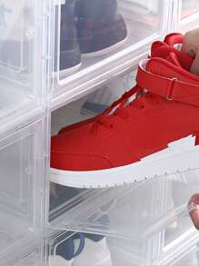 1 pieza caja de zapatos transparente - transparente - Ver 5