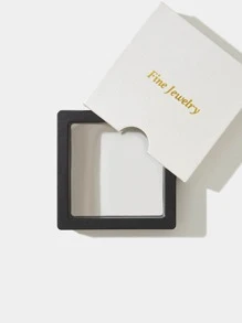 Cubic Zirconia Clover Charm Silver Necklace - Green - View 5