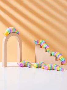 1入組隨機色毛毛蟲設計逗貓玩具 - 彩色 - 查看 7