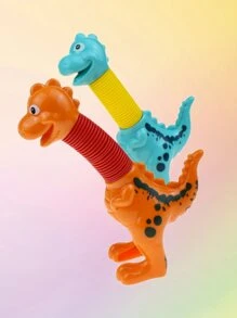 1 pieza Juguete para gato de color al azar con diseño de dinosaurio - Multicolor - Ver 2