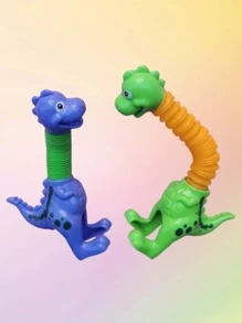 1 pieza Juguete para gato de color al azar con diseño de dinosaurio - Multicolor - Ver 3
