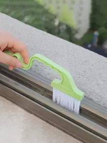 1 Bàn Chải Vệ Sinh Gap, Bàn Chải Vệ Sinh Thiết Kế Tay Cầm Hiện Đại Cho Nhà Bếp, Hộ Gia Đình - màu xanh lá - Xem 2