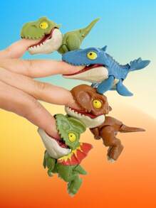 1入組卡通恐龍設計隨機逗貓棒指套