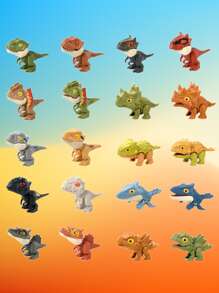 1入組卡通恐龍設計隨機逗貓棒指套