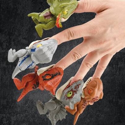 1入組卡通恐龍設計隨機逗貓棒指套