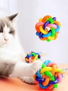 Bóng Thiết Kế Chuông Trang Trí Ngẫu Nhiên Đồ Chơi Đuổi Thú Cưng Cho Chó Và Mèo Để Tương Tác - Nhiều màu - Xem 7