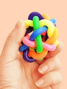 Bóng Thiết Kế Chuông Trang Trí Ngẫu Nhiên Đồ Chơi Đuổi Thú Cưng Cho Chó Và Mèo Để Tương Tác - Nhiều màu - Xem 2