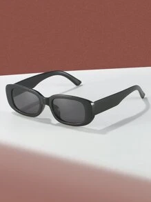 1pc Unisex Square Fashion Sunglasses, Suitable For Outings, Travel, Summer Accessories, Sports Style, Driving, Festivals, Beach, Music Festivals, Vacations, Family Outings, Golf, Hiking, Elegant Attire, Street Style Accessories, Vacation Atmosphere, Sports, Parties, Outdoor Activities, Street Style, Fishing, Holidays, Vacations - Grey - View 3