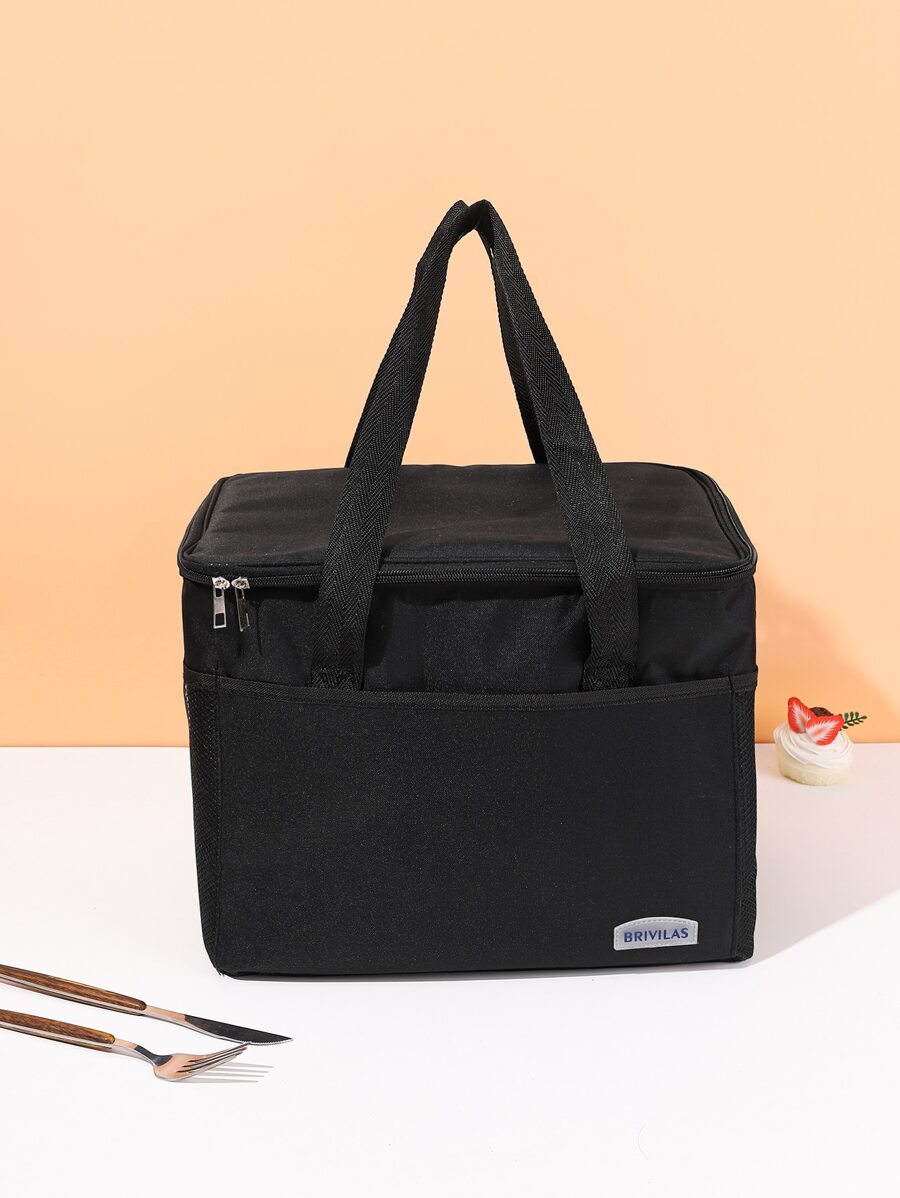 1 pieza Bolsa térmica portátil - Negro - Ver 1