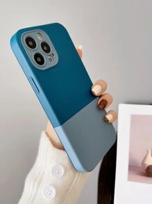 撞色手機殼 - 藍色 - 查看 4