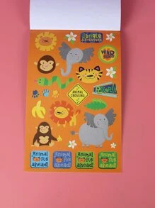 1 pieza Pegatina con estampado de dibujos animados - Multicolor - Ver 4