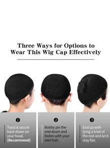 1pc Plain Net Wig Cap