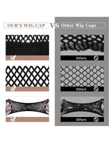 1pc Plain Net Wig Cap