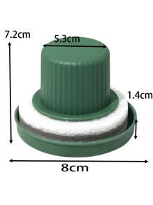 1pc Pot Cleaning Brush - Green - View 3