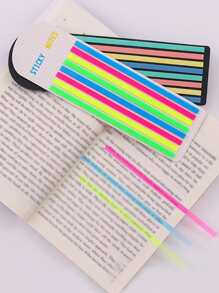 1 tờ giấy ghi chú màu sắc ngẫu nhiên - Nhiều màu - Xem 1