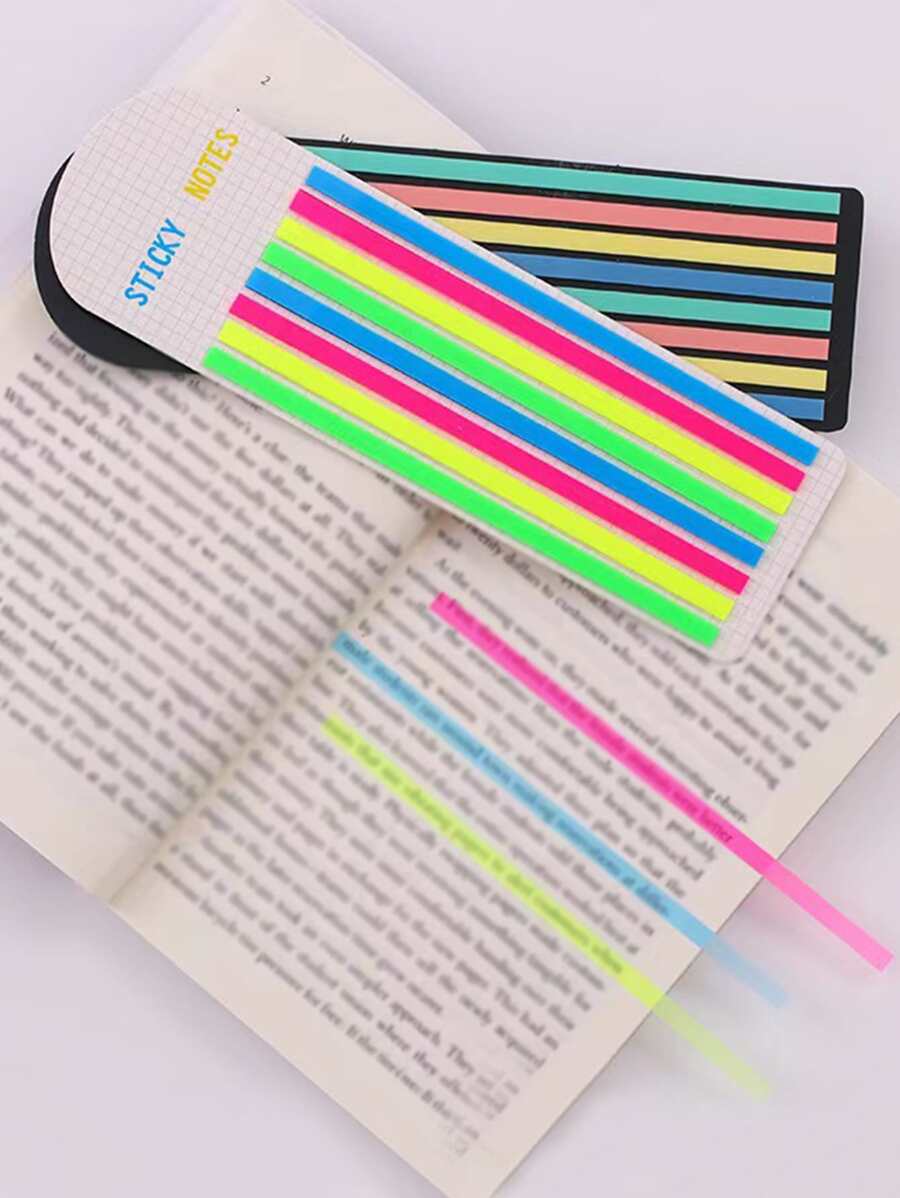 1 tờ giấy ghi chú màu sắc ngẫu nhiên - Nhiều màu - Xem 1