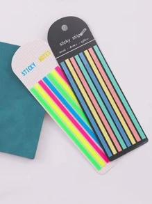 1 tờ giấy ghi chú màu sắc ngẫu nhiên - Nhiều màu - Xem 3