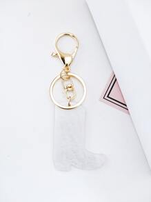 Navidad Llavero con diseño de botas - Multicolor - Ver 2