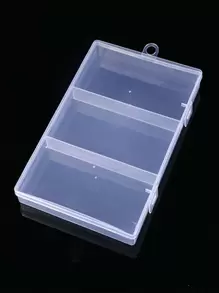 1入組透明收納盒 - 無色 - 查看 1