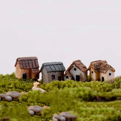 4 cái thiết kế nhà vườn trang trí thủ công