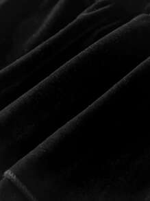 小女童前蝴蝶結雙層下擺半身裙